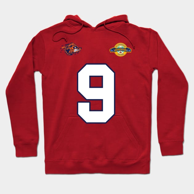 BOBBY BOUCHER - The Waterboy Jersey Hoodie by darklordpug